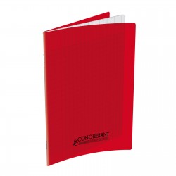 CAHIER PP ROUGE 17X22 96P...